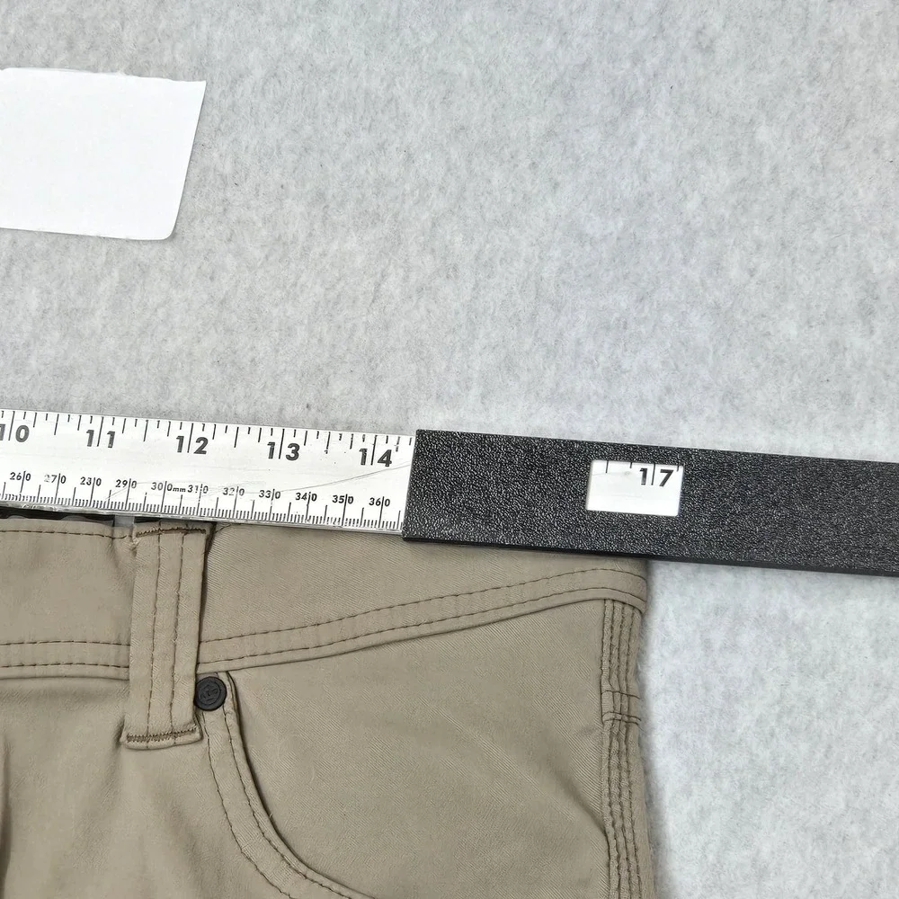 Wrangler Men Pants 36X30 Khaki Nylon Spandex Cargo All Terrain Gear Cliff Side